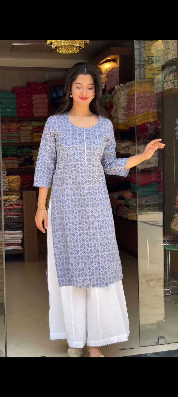 YNF REYON JNC 234 KURTIS WHOLESALE PRINTED RAYON KURTIS WITH BOTTOM MANUFACTURER              